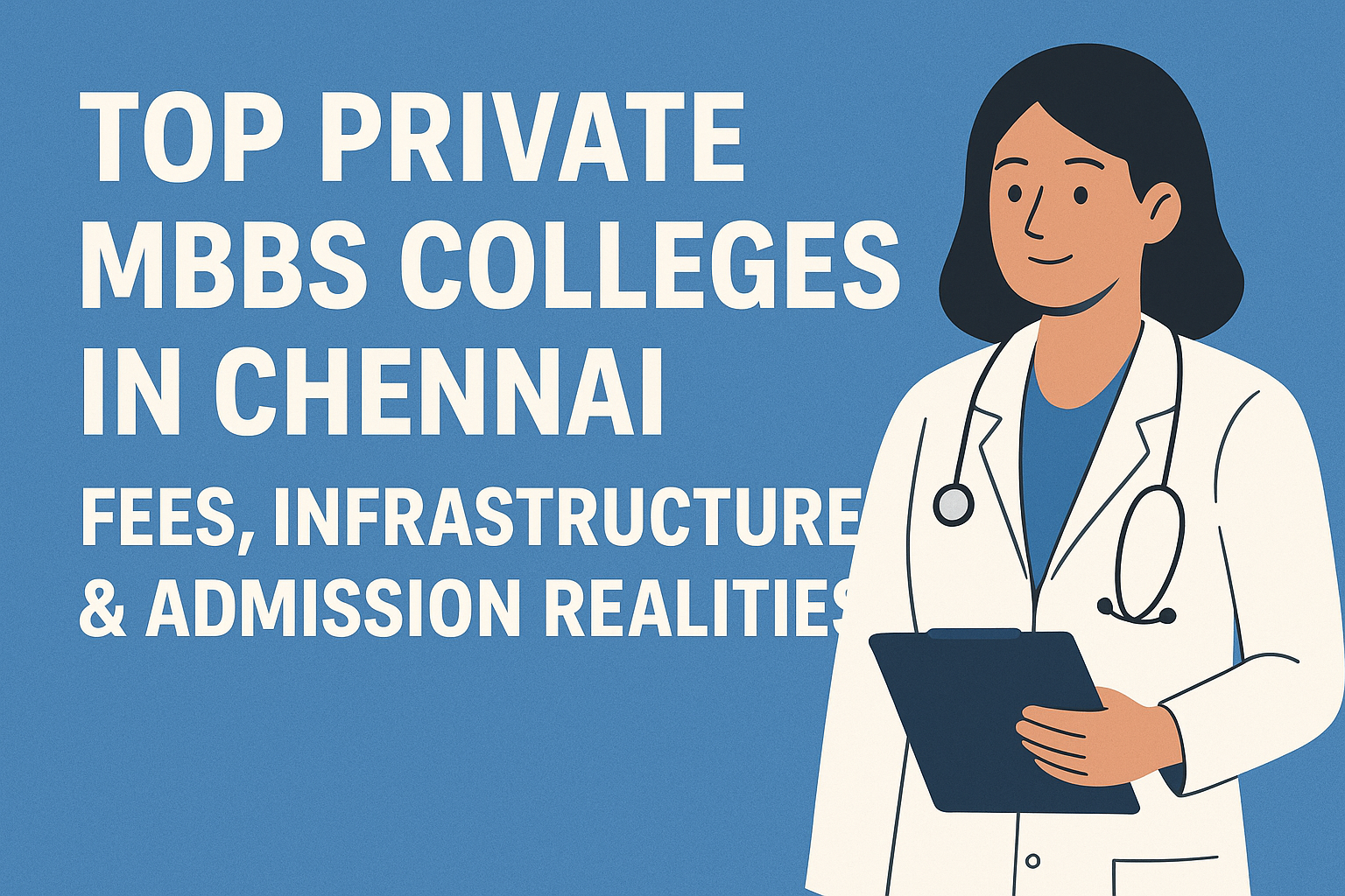 Top Private MBBS Colleges in Chennai: Fees, Infrastructure & Admission Realities